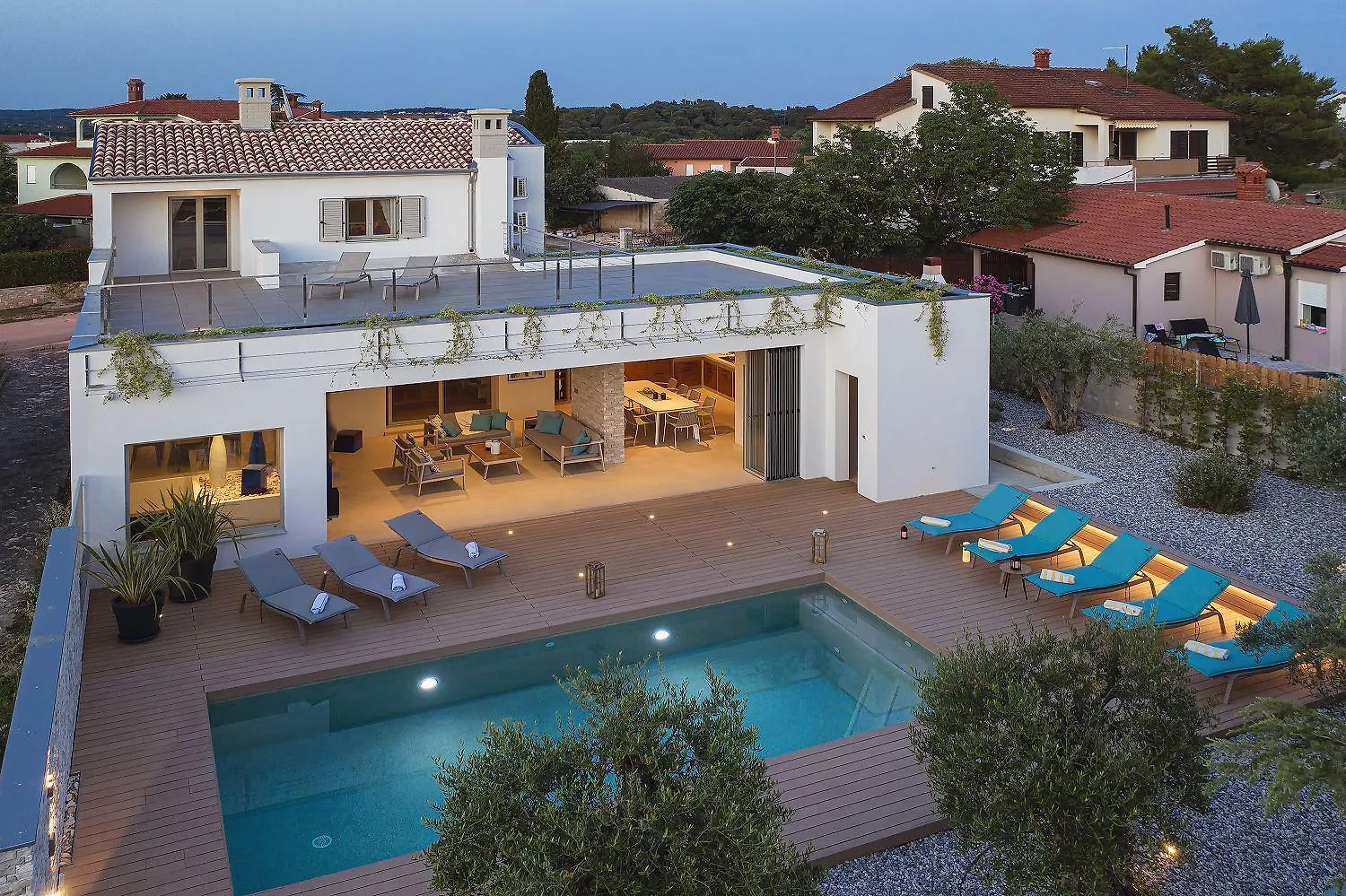 Traumvilla Mit Blick Auf Die Brijuni Inseln, Privatem Pool Stinjan Croatia
